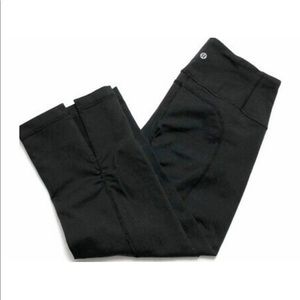 lululemon gather & crow crop yoga leggings